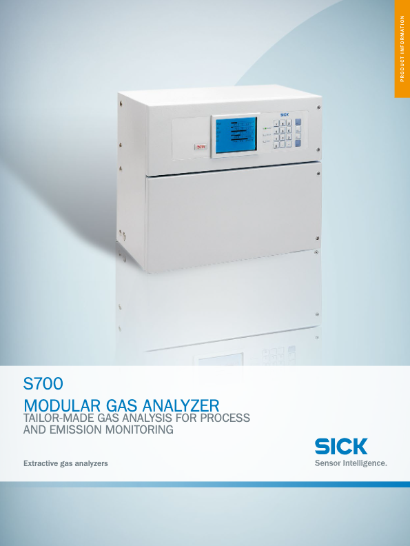 S700 Gas Analyzer-SICK catalogue-TAILOR-MADE-CEMS-Gas analysis