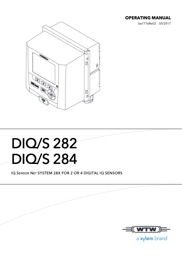 Manual_Transmitter_DIQ S 284_IQ SENSOR NET SYSTEM