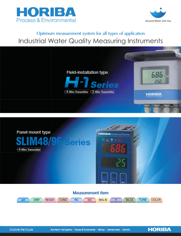 HORIBA_Water Monitoring_Specs