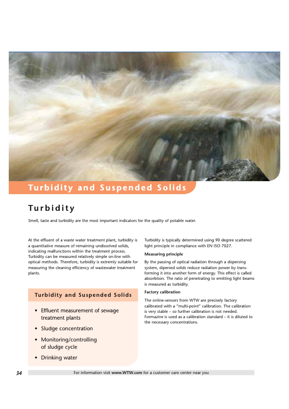 Turbidity and Suspended Solids (WTW)